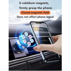 Автомобильный магнитный держатель для телефона H500 Black Автомобильный магнитный держатель для телефона H500 Black