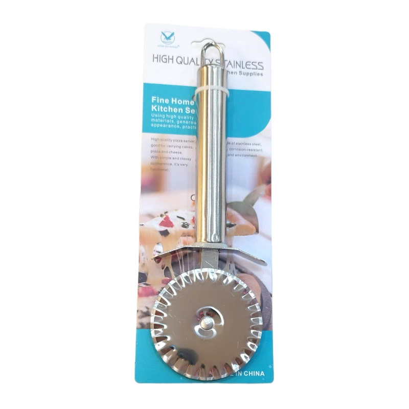 Нож для пиццы HMSD_K368, 20 см, нержавеющая сталь, серебристый Нож для пиццы HMSD_K368, 20 см, нержавеющая сталь, серебристый