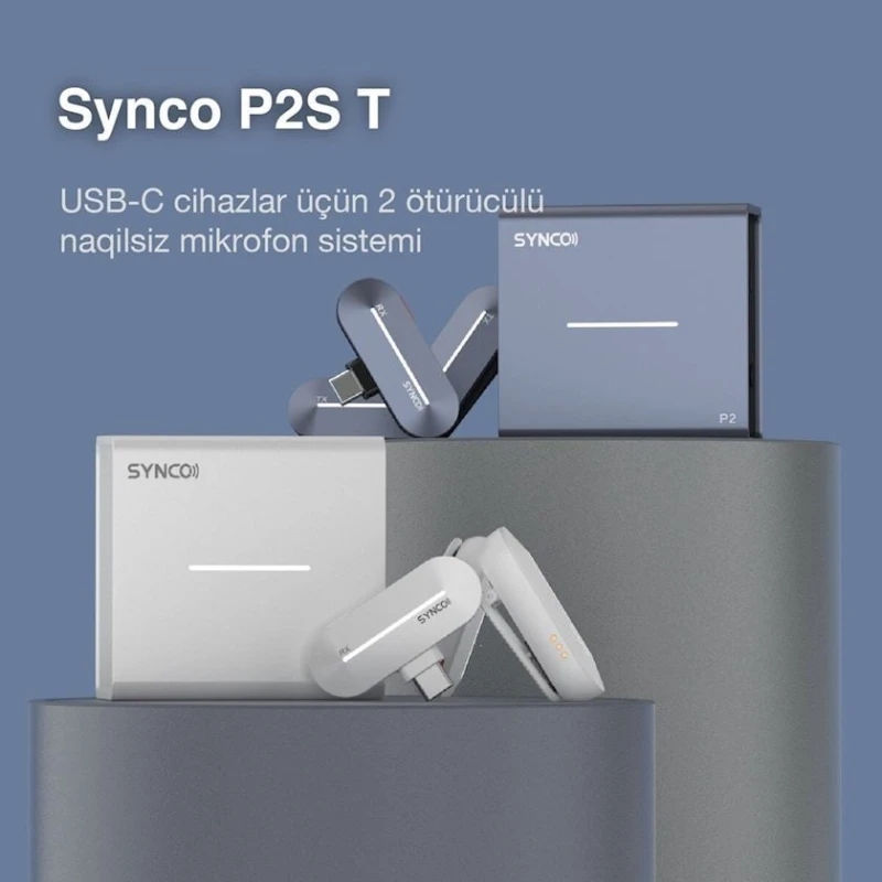 Simsiz mikrofon Synco P2ST USB Type-C Simsiz mikrofon Synco P2ST USB Type-C
