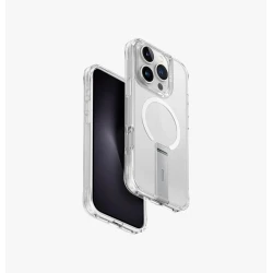 Çexol Uniq Eleva Case Apple iPhone 16 Pro üçün Grey
