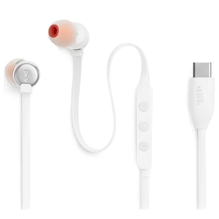 Проводные наушники JBL Tune 310C (JBLT310CWHT), белый