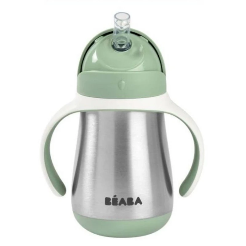 Термочашка для детей Beaba, зеленая, 250 мл