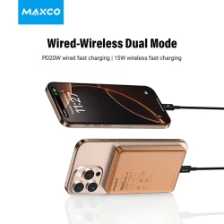 Внешний аккумулятор Magsafe power bank Maxco MP38 5 000 mAh Внешний аккумулятор Magsafe power bank Maxco MP38 5 000 mAh