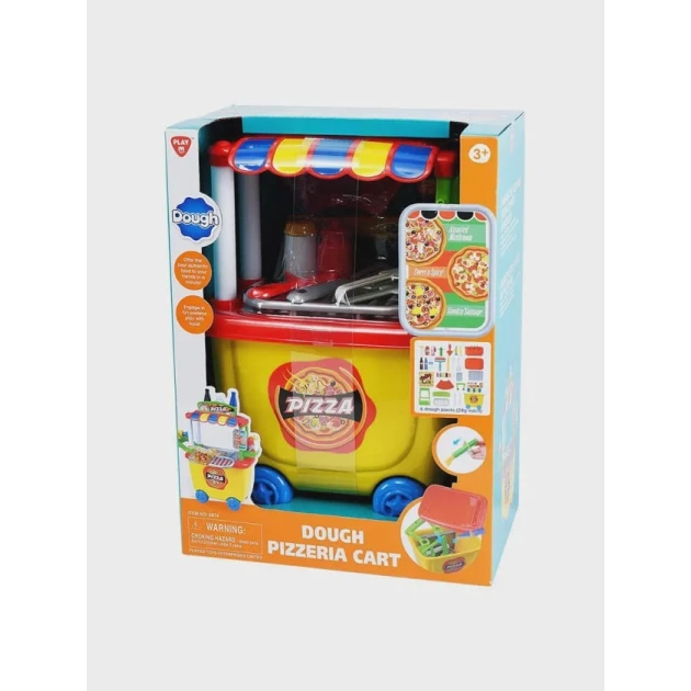 Играем в повара PlayGo Dough Pizzeria Cart, 3+ лет