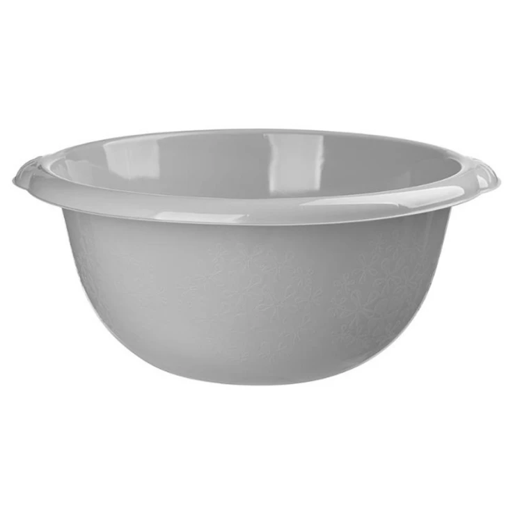 Таз Plast Team Etna Universal, круглый, 16 л, серый Таз Plast Team Etna Universal, круглый, 16 л, серый