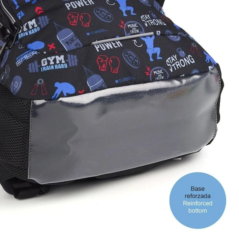 Məktəbli bel çantası Gabol 234940 rəngbərəng Məktəbli bel çantası Gabol 234940 rəngbərəng