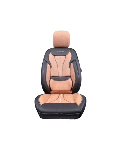 Oturacaq üçün çexol Deluxe Boss London Series, qara/bej (london serisi 2)