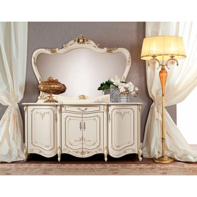 Комод Slonim Mebel Qod-18 Eliza, кремовый Комод Slonim Mebel Qod-18 Eliza, кремовый