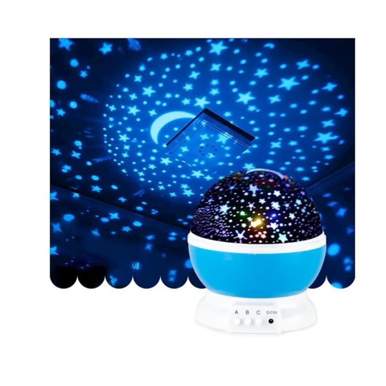 Детский ночник 12x12x13.5 см, разноцветный Детский ночник 12x12x13.5 см, разноцветный