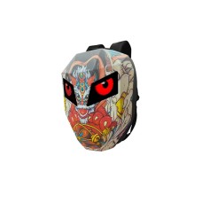 Motosikl çantası LED Eyes with programmable color screen Dragon, qara