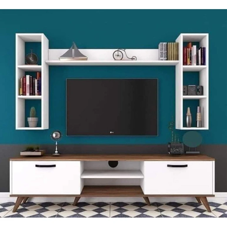 Тумба под ТВ Ev Plus ev_12116275, ЛДСП, 180x30x55 см Тумба под ТВ Ev Plus ev_12116275, ЛДСП, 180x30x55 см