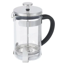 Френч-пресс Gipfel Provence 7168, 600 мл, боросиликатное стекло/нержавеющая сталь, прозрачный Френч-пресс Gipfel Provence 7168, 600 мл, боросиликатное стекло/нержавеющая сталь, прозрачный