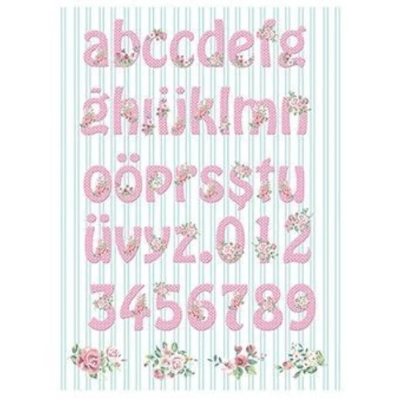 Рисовая бумага для декупажа Cadence - 173, А3, 29.7x42 см