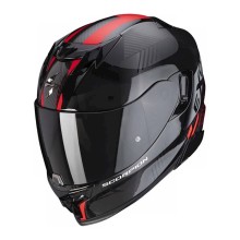 Motosiklet dəbilqəsi Scorpion EXO-520 Evo Air Laten Black-Red, ölçü XXL