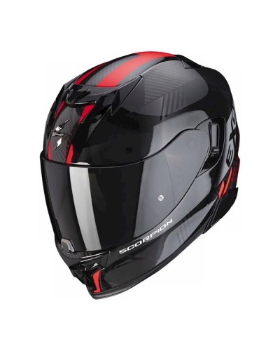 Motosiklet dəbilqəsi Scorpion EXO-520 Evo Air Laten Black-Red, ölçü XXL