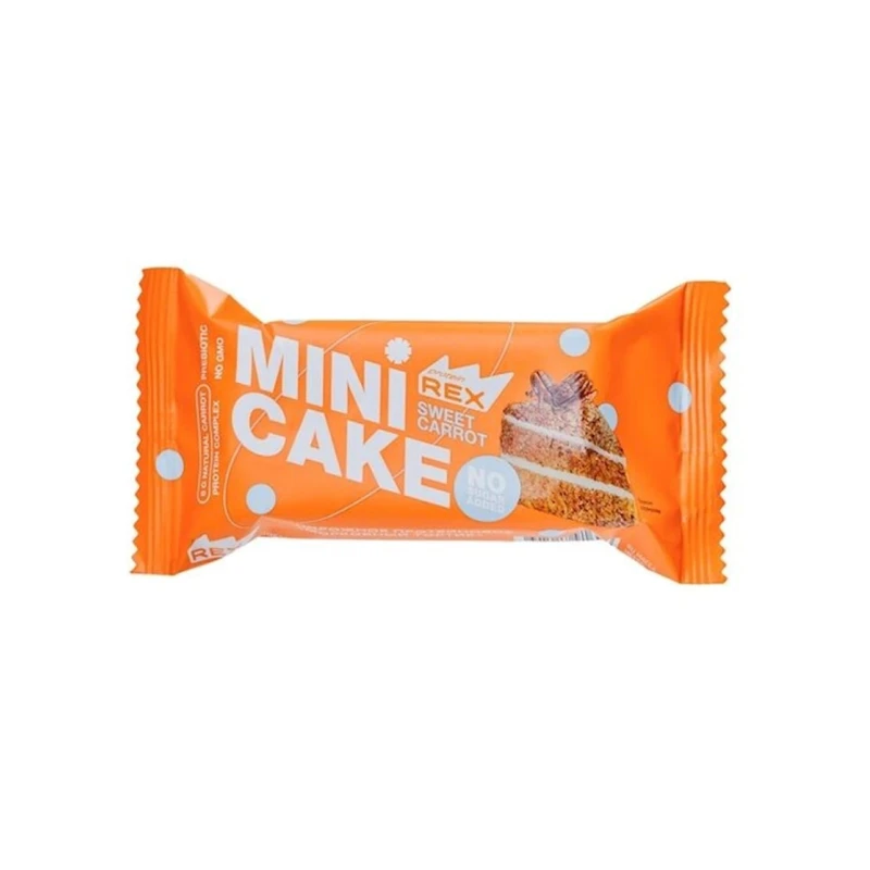 Пирожное протеиновое Protein Rex Mini Cake Sweet Carrot, 40 г