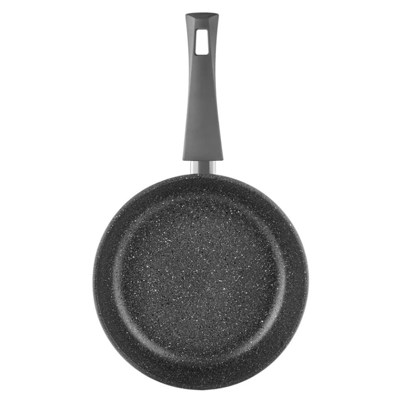 Сковородка Vari Pietra GR31122, алюминий, серая, 22 см