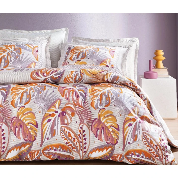 Комплект постельного белья Yataş Sonia, пододеяльник 200x220 см, простыня 240x260 см, 2 наволочки 50x70 см, двуспальный, хлопок/сатин