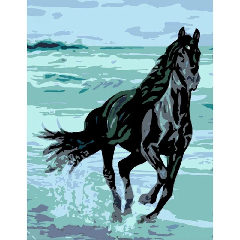 Nömrələr ilə akril rəsm Rosa Start Enerji, 35х45 Nömrələr ilə akril rəsm Rosa Start Enerji, 35х45