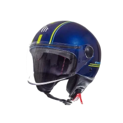 Motosiklet dəbilqəsi MT Helmets Street Entire J2 Gloss Fluor Yellow, ölçü M