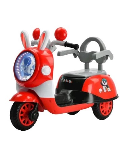 Uşaqlar üçün elektrik motosikl, qırmızı (HomeStore_LOUY)