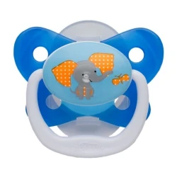 Пустышка Dr.Brown's PreVent, 6-12 месяцев, силикон, синий