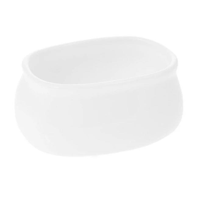 Сахарница Wilmax WL-996037 для порционного сахара, 9x6.5x4.5 см, фарфор, белый