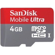Yaddaş kartı SanDisk 4GB Class 10 UHS-I microSDXC