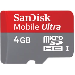 Карта памяти SanDisk 4GB Class 10 UHS-I microSDXC Карта памяти SanDisk 4GB Class 10 UHS-I microSDXC
