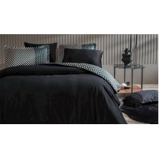 Yataq dəsti Yataş CharMe Bronte XL, yorğan üzü 220x240 sm, mələfə 240х280 sm, yastıq üzü 50x70 sm (4 əd), ikinəfərlik, pambıq/poliester, qara