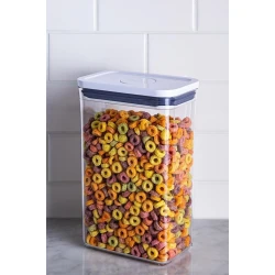 Контейнер для хранения продуктов Oxo, 2600 мл., 1 шт, 11х16х24 см, пластик, белый/прозрачный