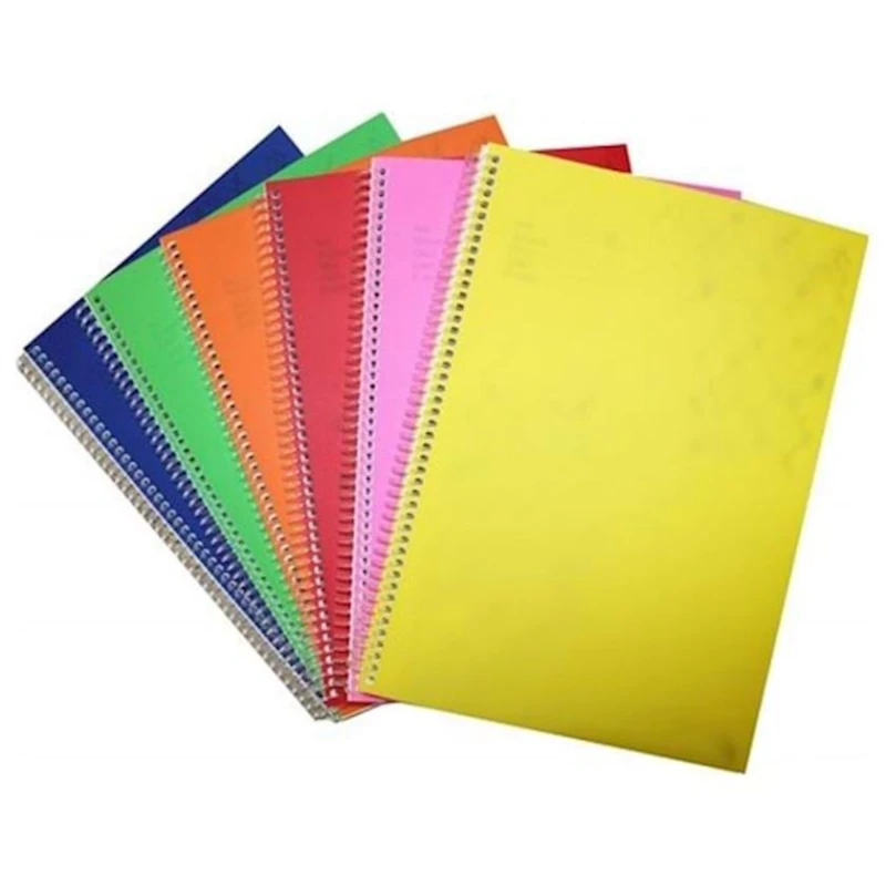 Блокнот Defne A4, 40 листов, на спирали, товар в ассортименте