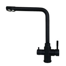 Qarışdırıcı kran mətbəx üçün KFQK-001 Qara