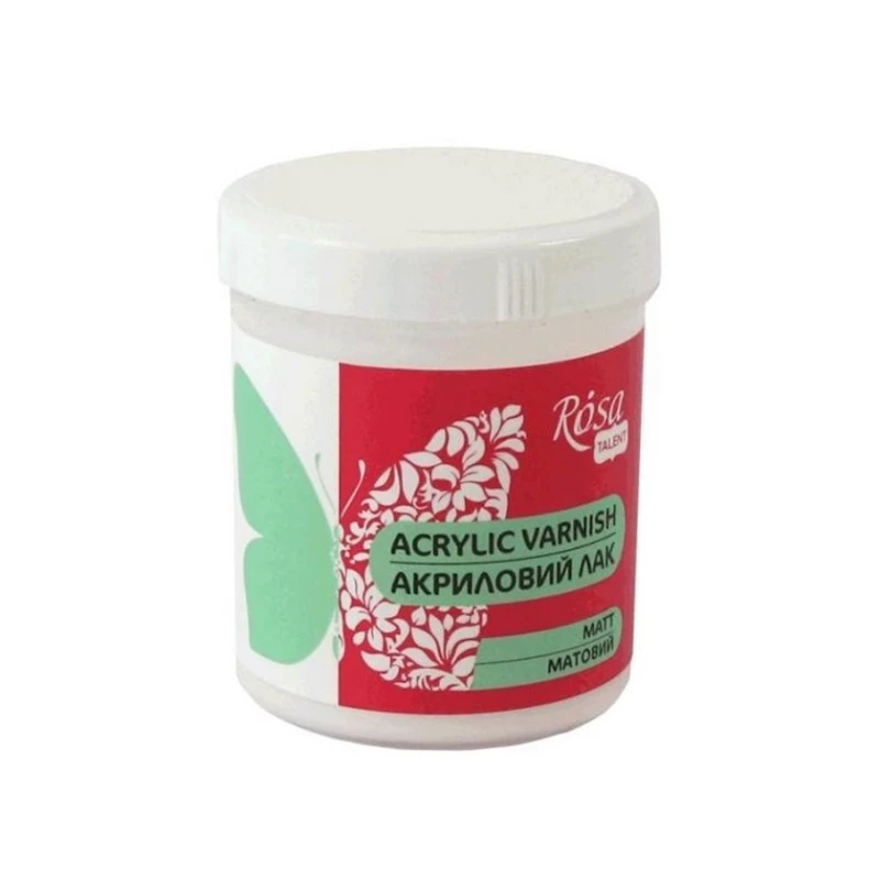 Лак акриловый для декора Rosa Talent, матовый, 100 мл