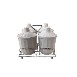 Емкости для хранения специй, керамика, 500 мл, 19×15 см, 4 шт