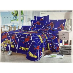 Комплект белья для мальчиков Sahara SHA-0000469, пододеяльник 160x240 см, простыня 160x220 см, 1 шт наволочки 50x70 см, односпальный, сатин, разноцветный Комплект белья для мальчиков Sahara SHA-0000469, пододеяльник 160x240 см, простыня 160x220 см, 1 шт наволочки 50x70 см, односпальный, сатин, разноцветный