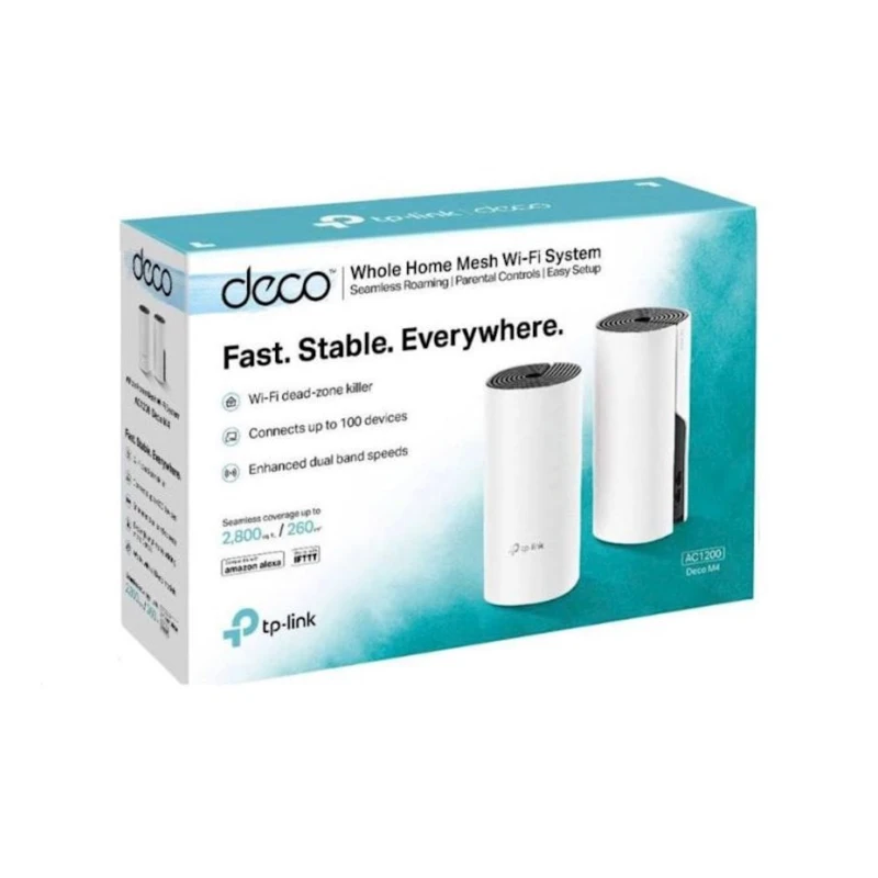 Wi-Fi роутер TP-Link AC1200 2 шт, Белый Wi-Fi роутер TP-Link AC1200 2 шт, Белый