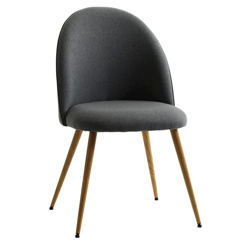 Стул JYSK Kokkedal, 50х54х84 см, серый/коричневый, 2 шт Стул JYSK Kokkedal, 50х54х84 см, серый/коричневый, 2 шт