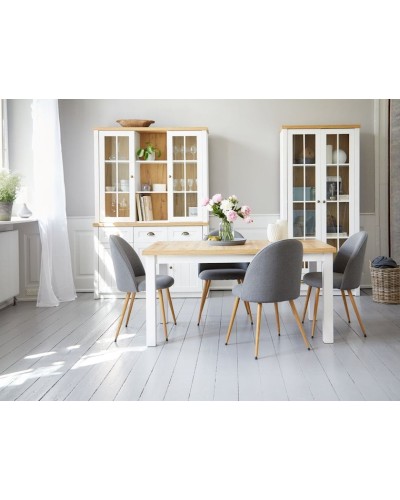 Stul JYSK Kokkedal, 50х54х84 sm, boz/qəhvəyi, 2 əd