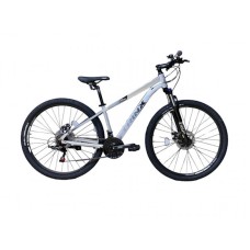 Dağ velosipedi Trinx M136 PRO, gümüşü/ağ/boz