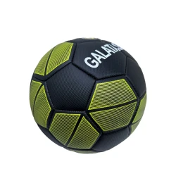 Футбольный мяч 304305306, размер 5, зеленый/черный