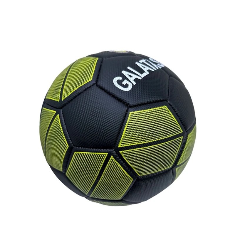 Футбольный мяч 304305306, размер 5, зеленый/черный