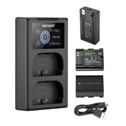 Зарядное устройство для фотокамер и видеокамер Neewer LP-E6NH 2250mAh
