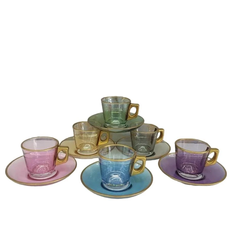 Çay dəsti CD-8265, 12 əd, rəngbərəng