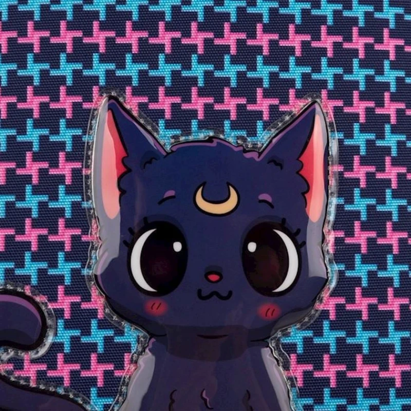 Məktəbli bel çantası Yes H-100 Fantastic Kitty 559544 göy/bənövşəyi Məktəbli bel çantası Yes H-100 Fantastic Kitty 559544 göy/bənövşəyi