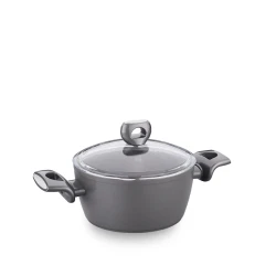 Кастрюля Korkmaz Nora A3930, 20x9.8 см, черная