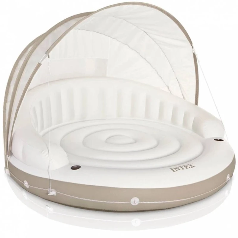 Надувной плотик Intex 58292 199х150 см, до 200 кг, от 12 лет Надувной плотик Intex 58292 199х150 см, до 200 кг, от 12 лет