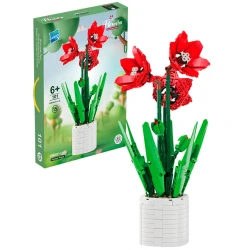 Конструктор Zuanma Цветы в горшке: Амариллис