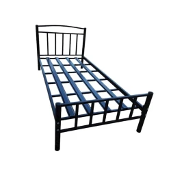 Каркас кровати 292107, 200x90 см, черный Каркас кровати 292107, 200x90 см, черный