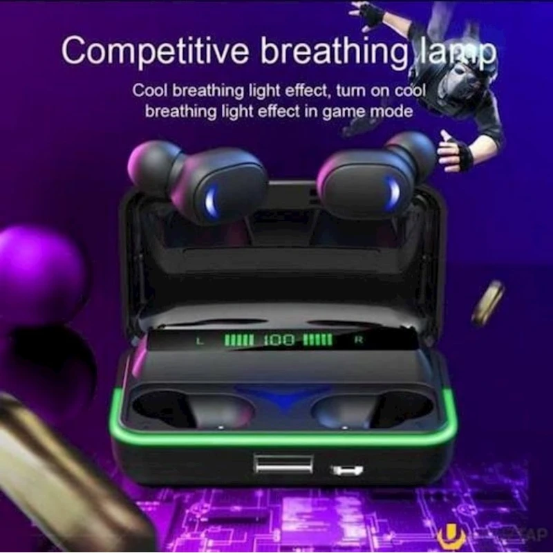 Simsiz qulaqlıq E10 TWS Black